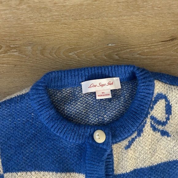 Lisa Says Gah cardigan - Picture 3 of 3